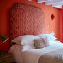 Carlyle custom bespoke headboard using sustainable natural materials and handcrafted in the UK by Ensemblier London