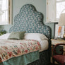 Casati headboard using sustainable natural materials and handcrafted in the UK by Ensemblier London