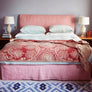Cicero custom bespoke headboard using sustainable natural materials and handcrafted in the UK by Ensemblier London