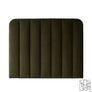 Cronos King Headboard in British Corduroy