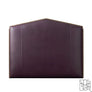 Delphi King Headboard in British Leather