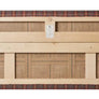 Eurus King Headboard in Fox Brothers