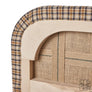 Persephone King Headboard in Fox Brothers