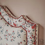 Waldorf headboard using sustainable natural materials and handcrafted in the UK by Ensemblier London