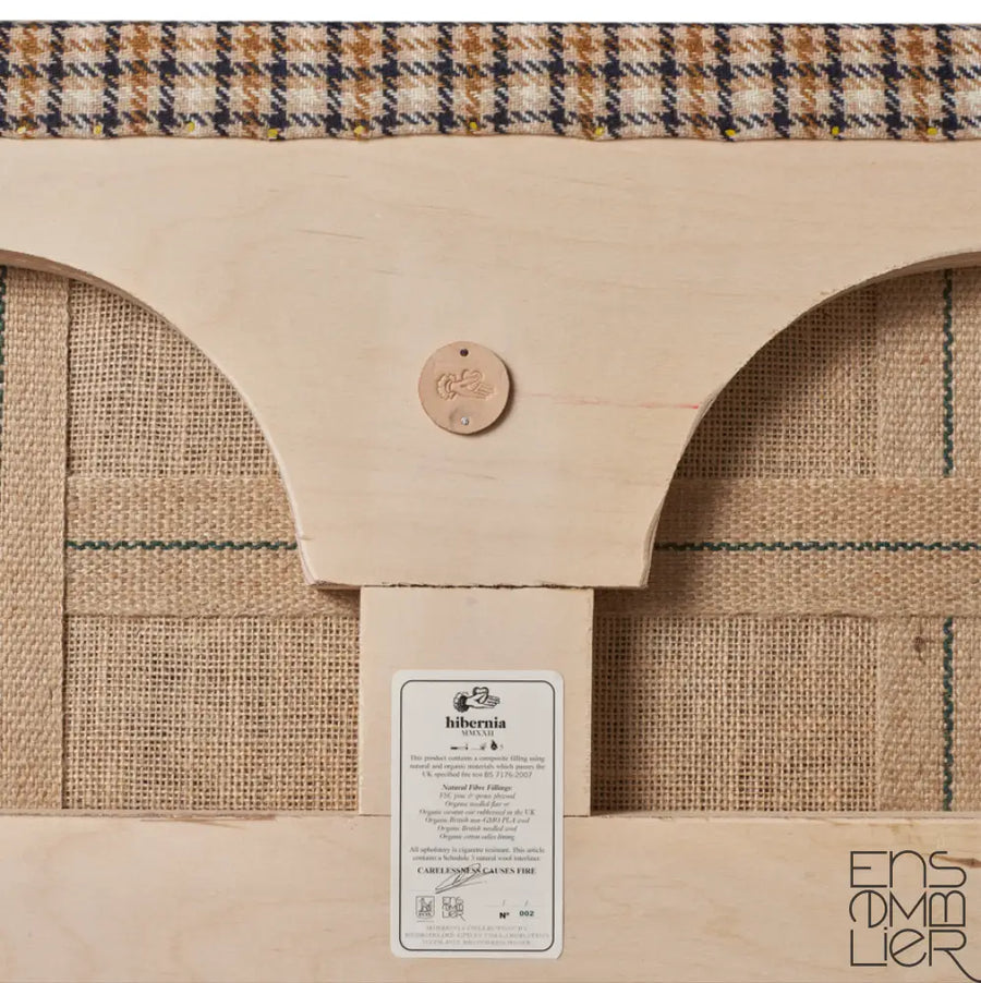 Persephone King Headboard in Fox Brothers
