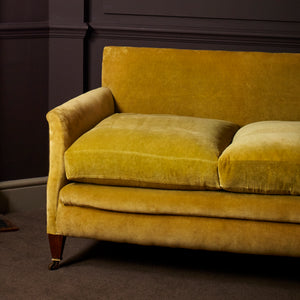 Custom Made Sofa Bed with Traditional Upholstery by Ensemblier London UK