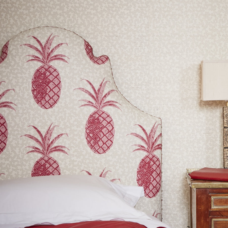 Olympe headboard using sustainable natural materials and handcrafted in the UK by Ensemblier London